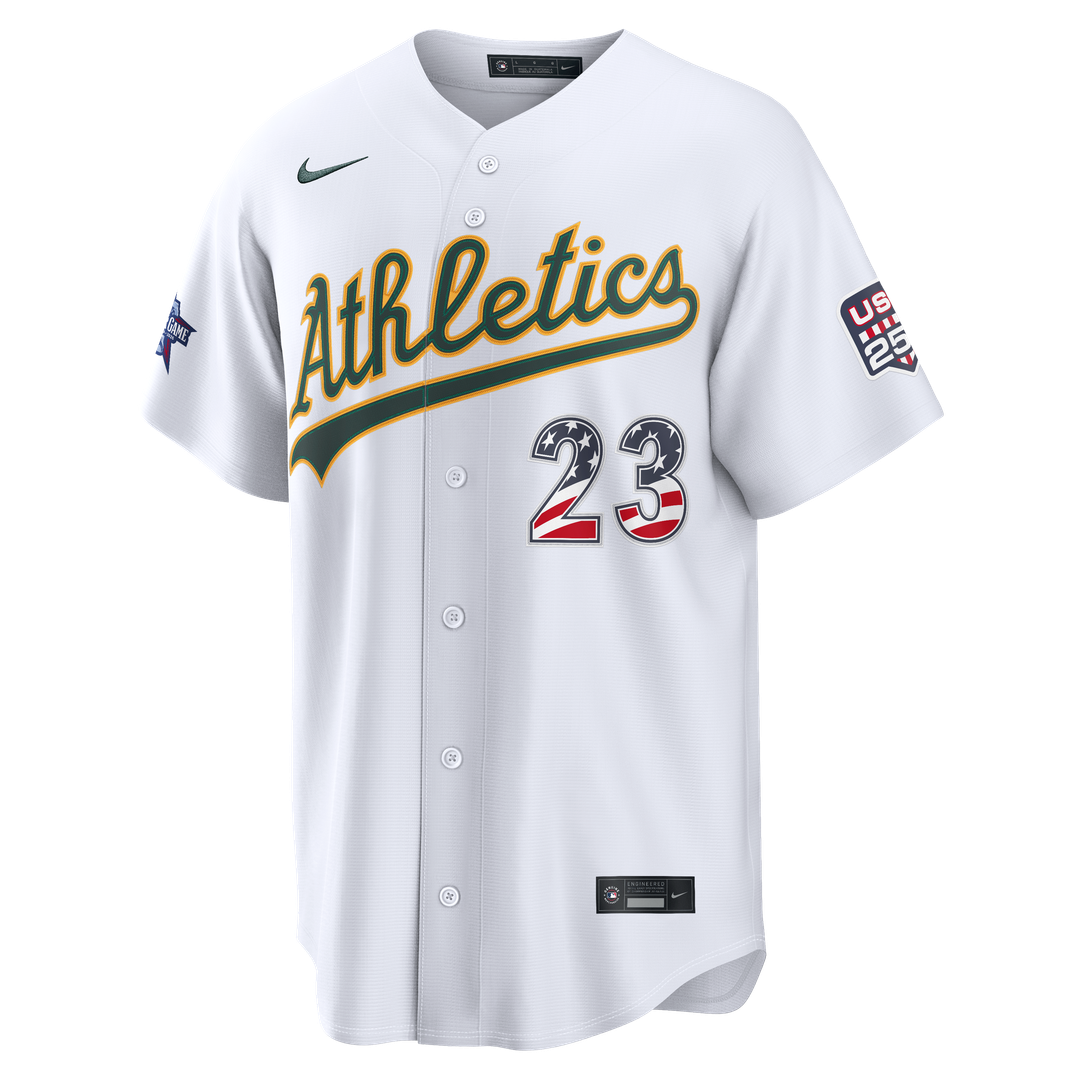 Athletics Nike White Baseball Jersey
