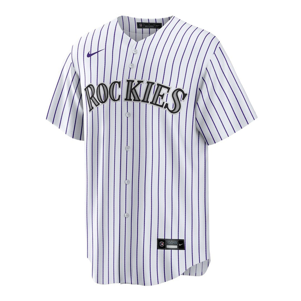 Colorado Rockies Nike White Replica Baseball Jersey
