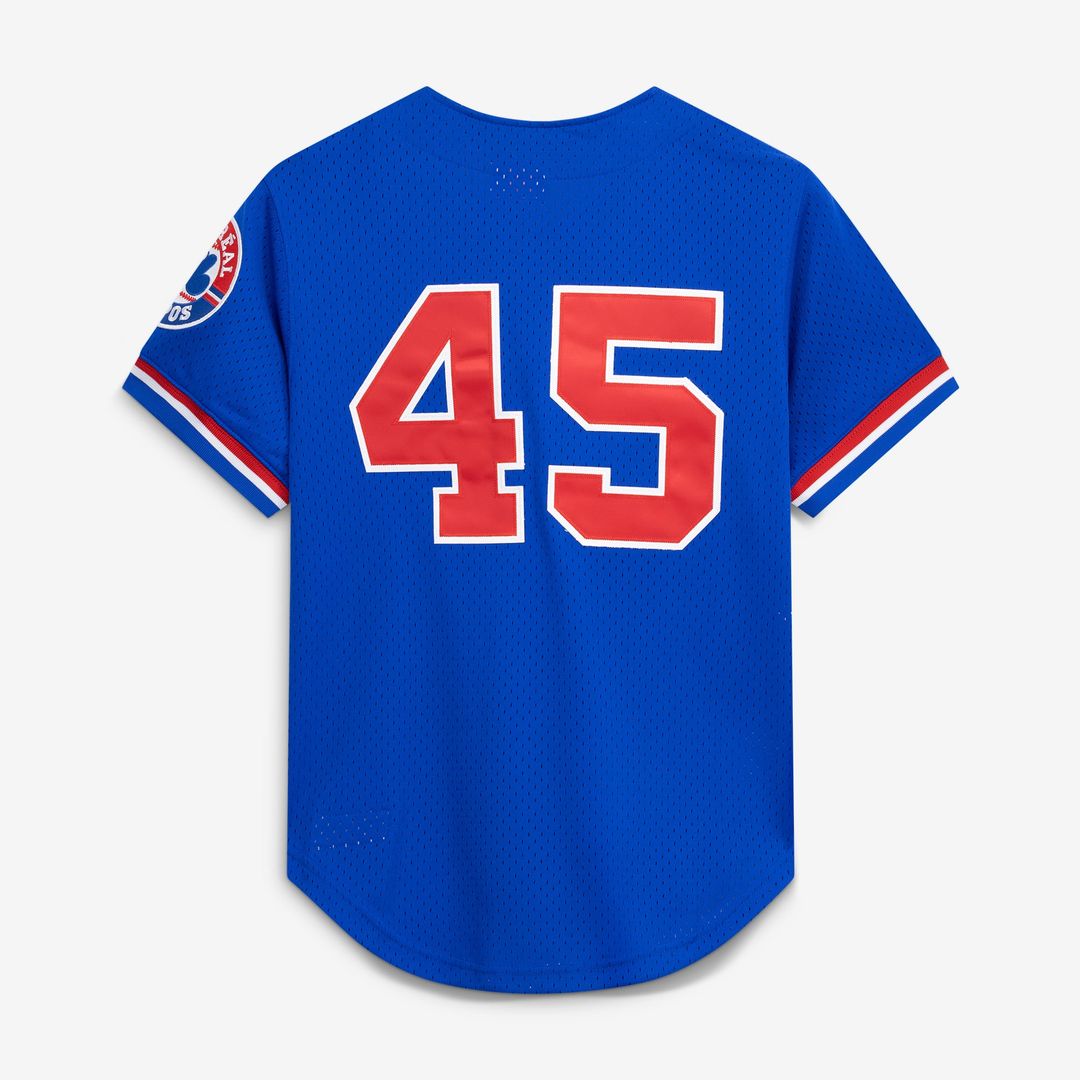 Montreal Expos Mitchell & Ness Blue Baseball Jersey