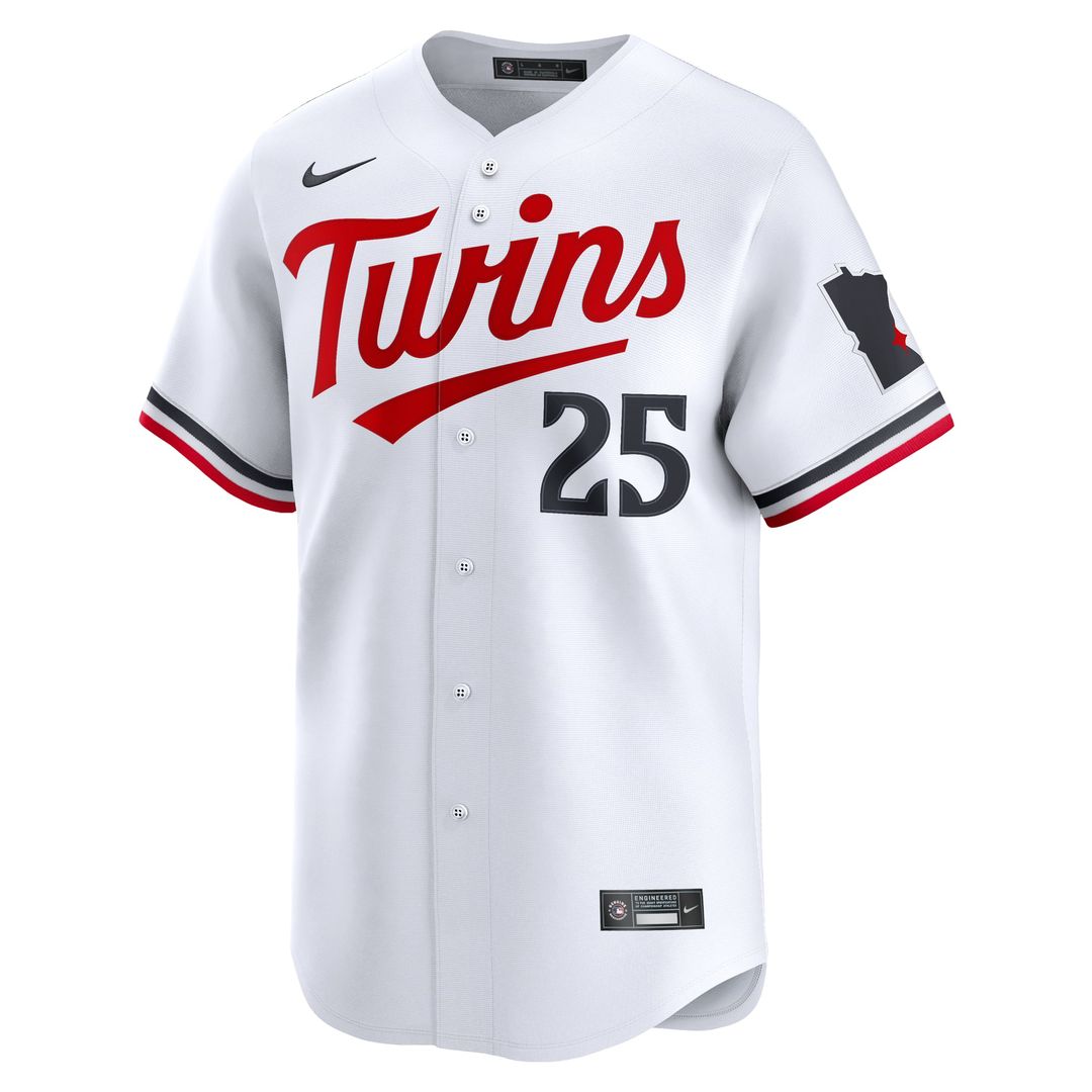 Minnesota Twins Nike White Authentic Baseball Jersey