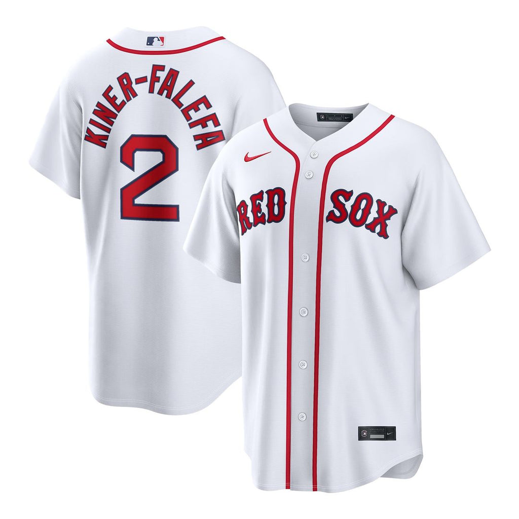 Boston Red Sox Nike White Replica MLB baseball jersey