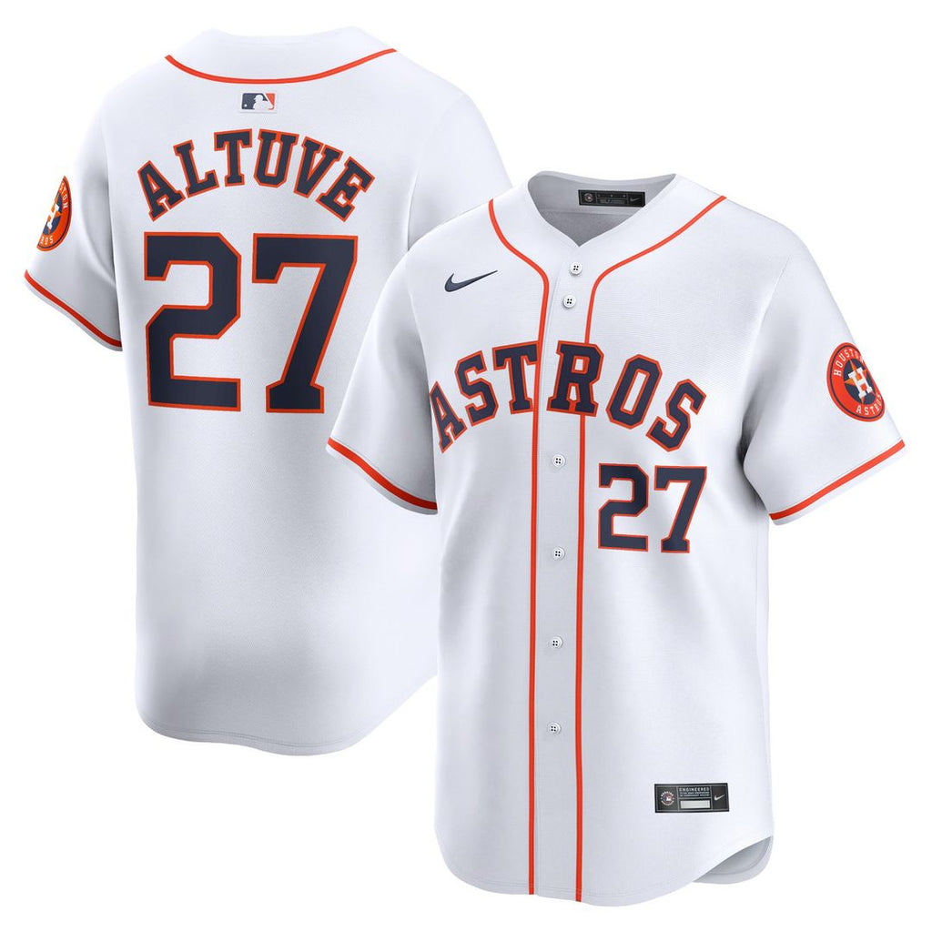 Houston Astros Nike White MLB baseball jersey