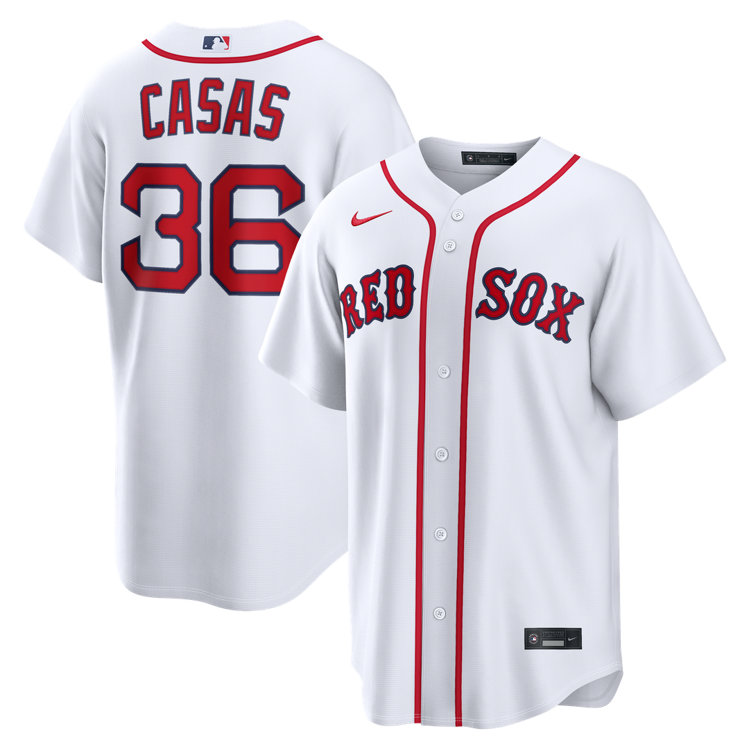 Boston Red Sox Nike White Replica MLB baseball jersey