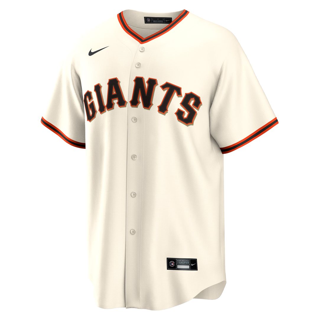 San Francisco Giants Nike Cream Replica Baseball Jersey
