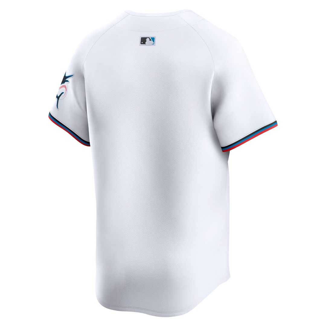 Miami Marlins Nike White Replica Baseball Jersey