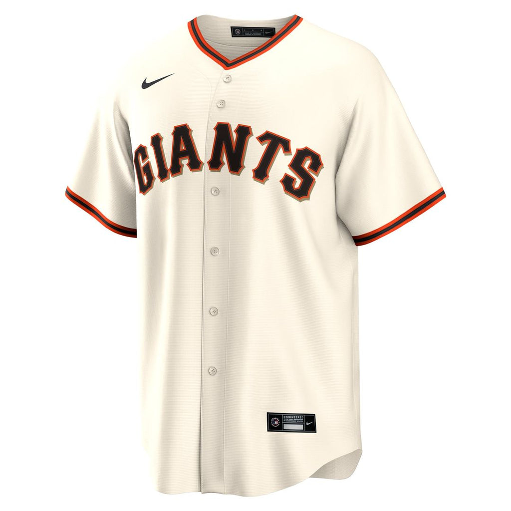 San Francisco Giants Nike Cream Replica Baseball Jersey