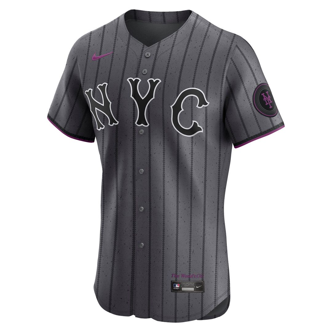 New York Mets Nike Gray Authentic Baseball Jersey