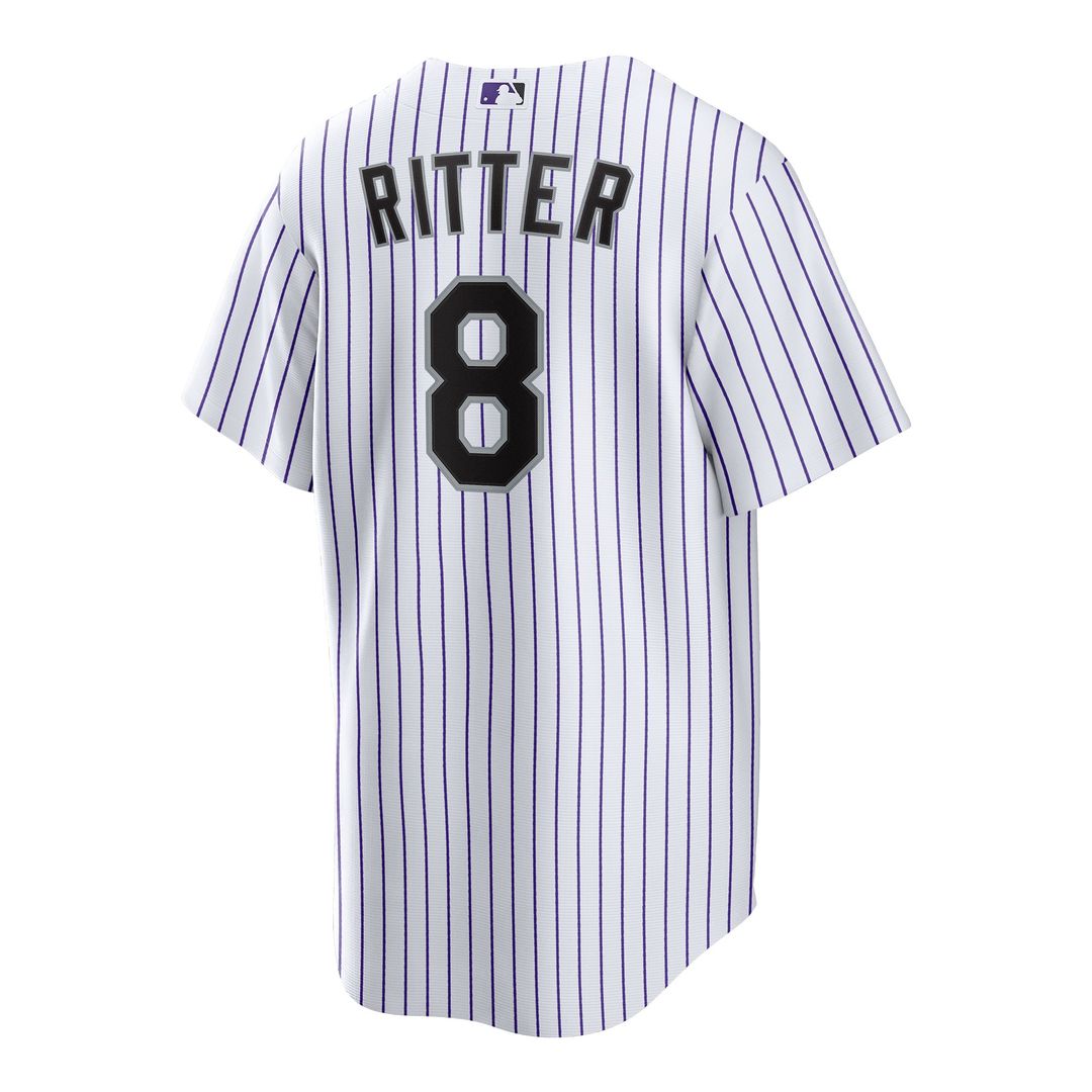 Colorado Rockies Nike White Replica Baseball Jersey