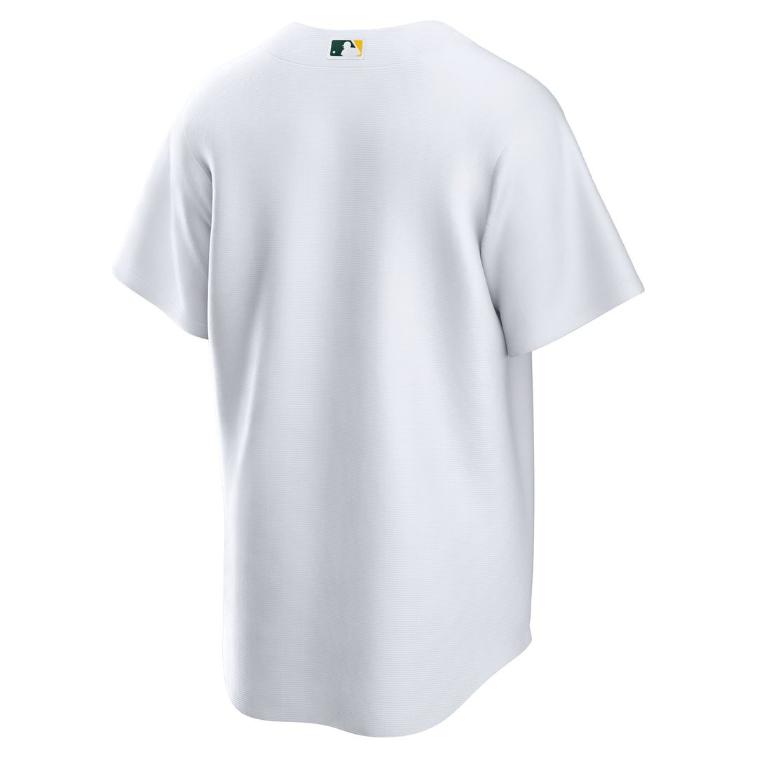 Athletics Nike White Replica Baseball Jersey