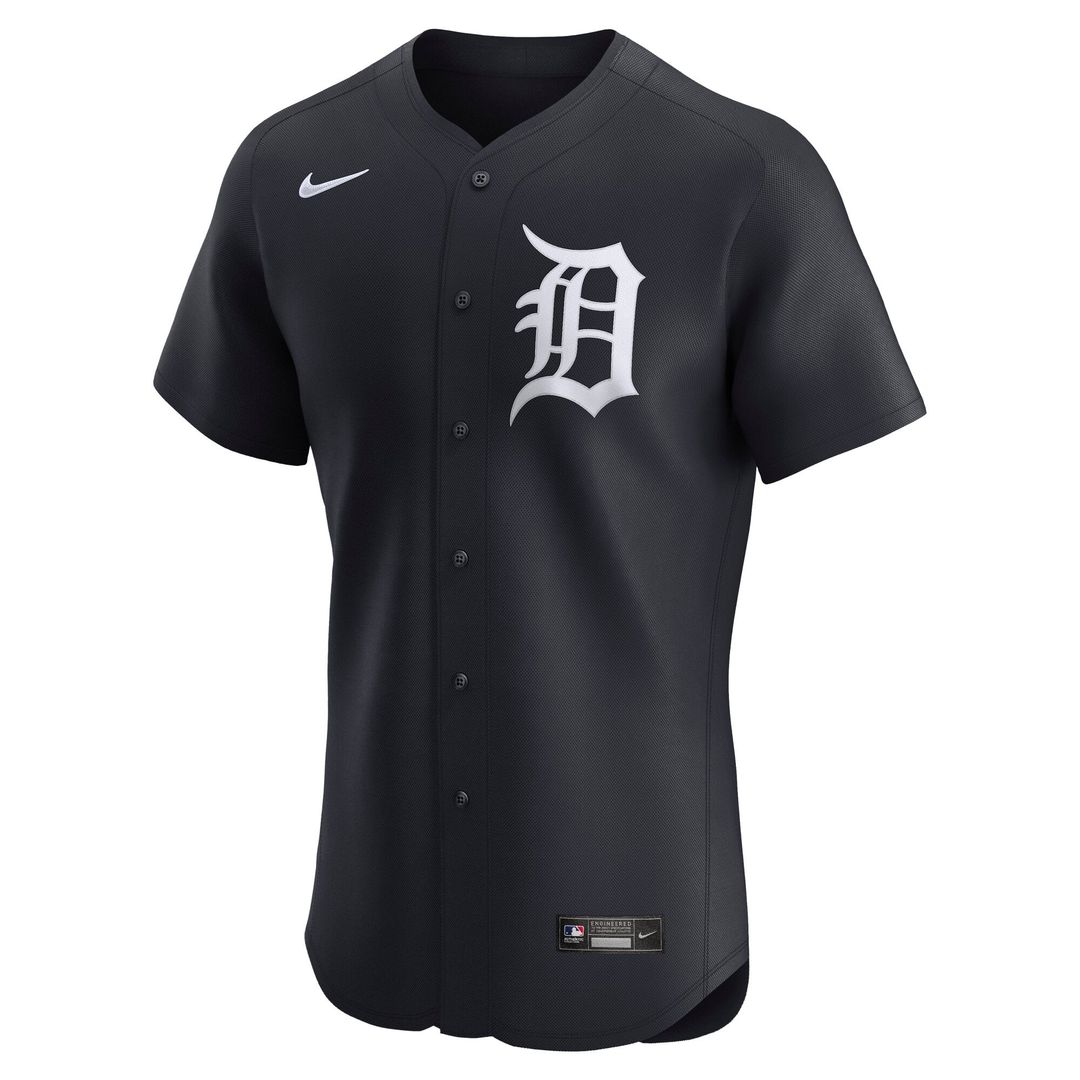 Detroit Tigers Nike White Authentic Baseball Jersey
