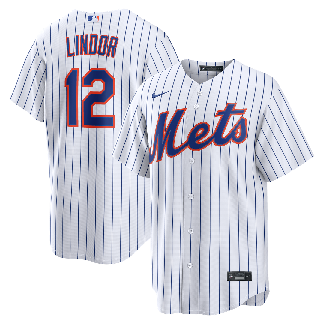 New York Mets Nike White Replica MLB baseball jersey