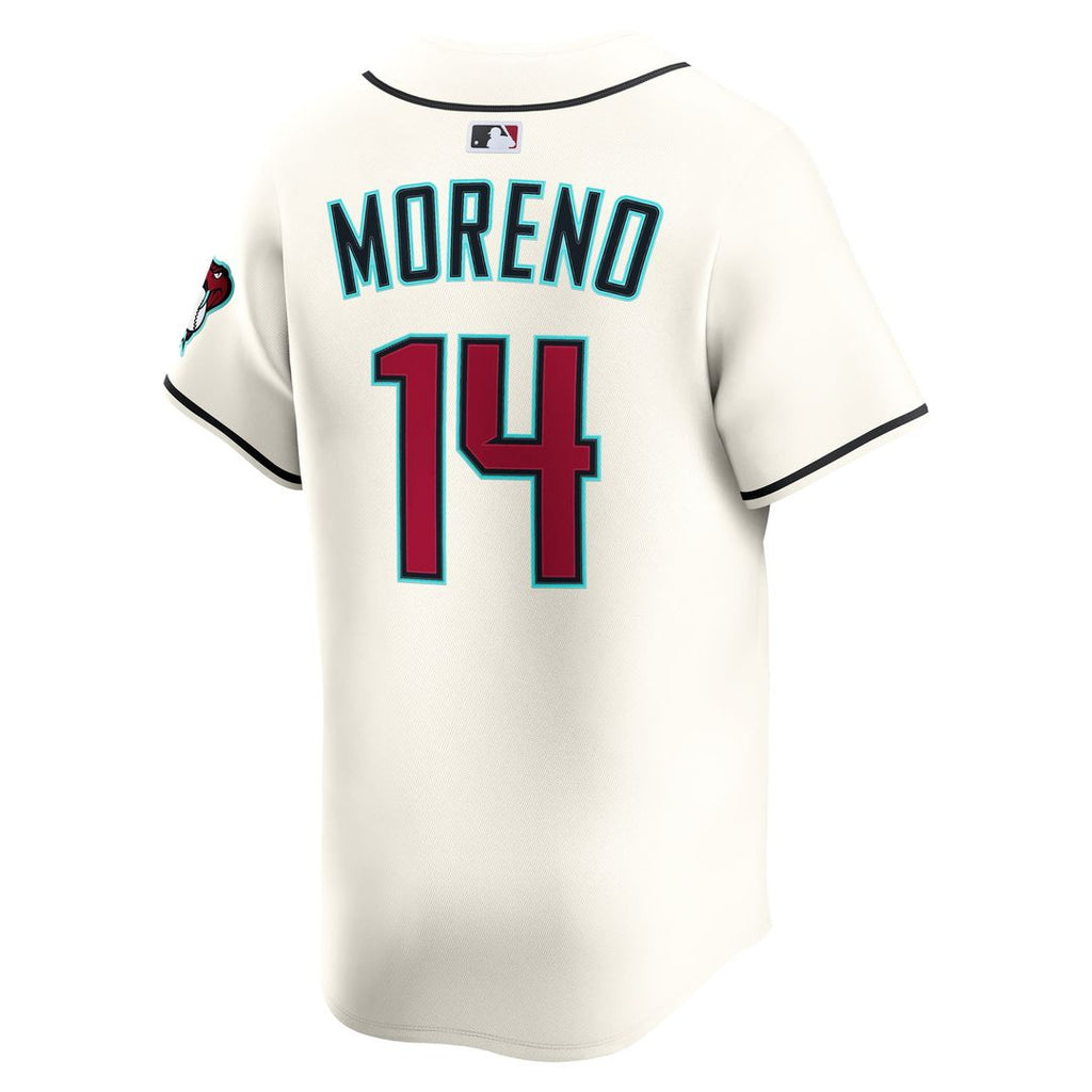 Arizona Diamondbacks Nike Cream Authentic Baseball Jersey
