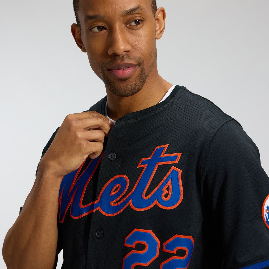 New York Mets Nike Black Authentic Baseball Jersey
