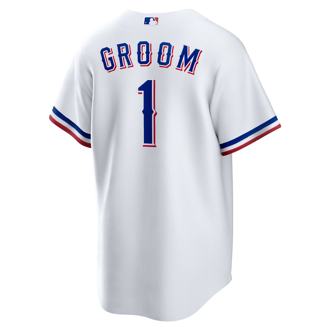 Texas Rangers Nike White Replica Baseball Jersey
