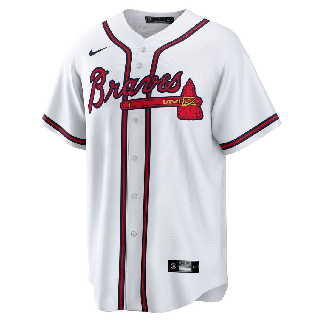 Atlanta Braves Nike White Replica Baseball Jersey