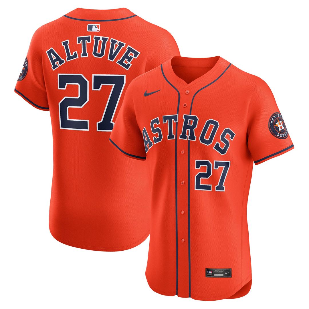 Houston Astros Nike Navy Authentic Baseball Jersey