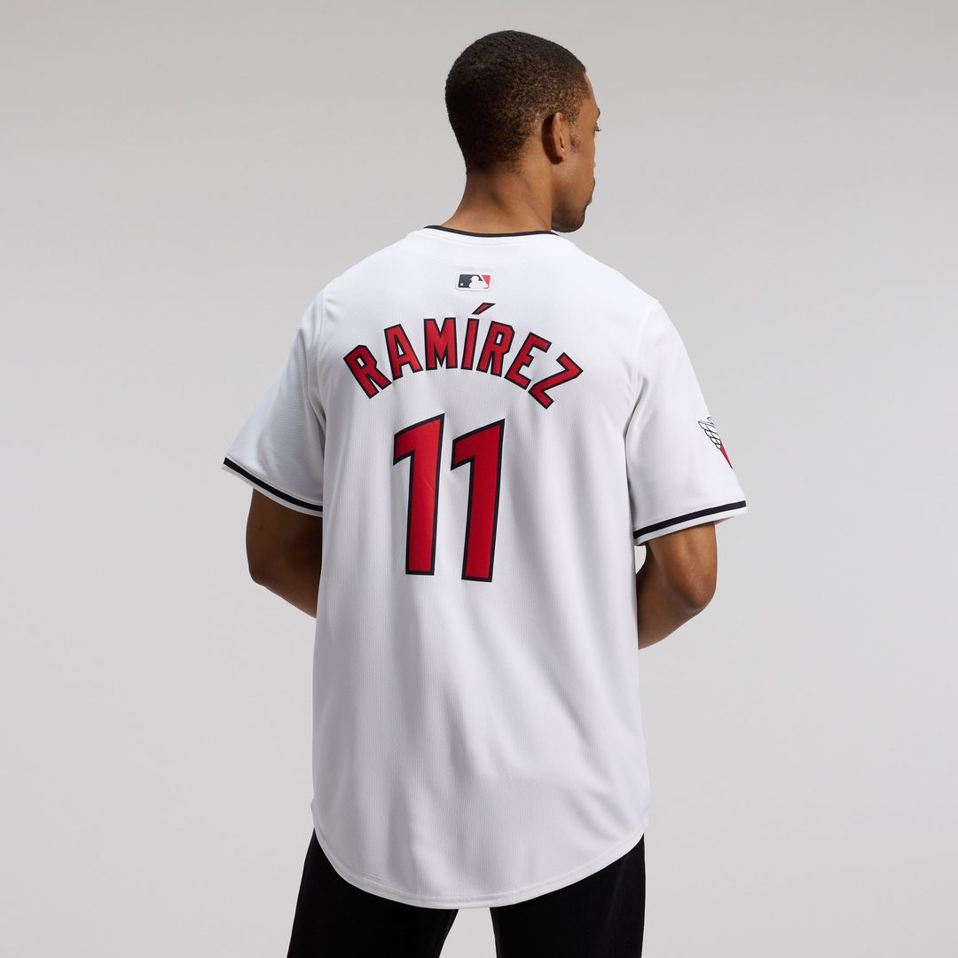Cleveland Guardians Nike White Baseball Jersey