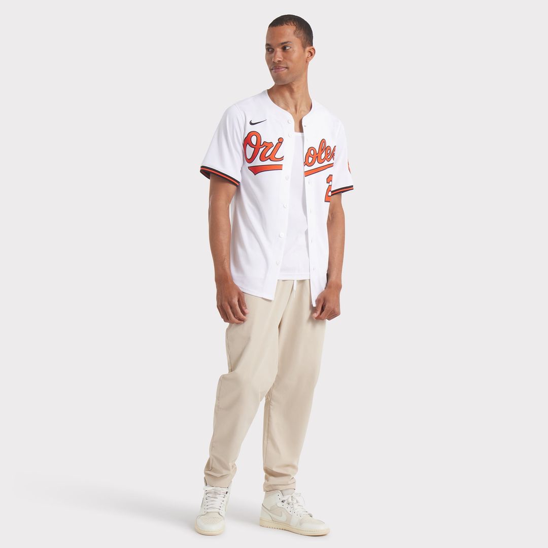 Baltimore Orioles Nike White Authentic Baseball Jersey