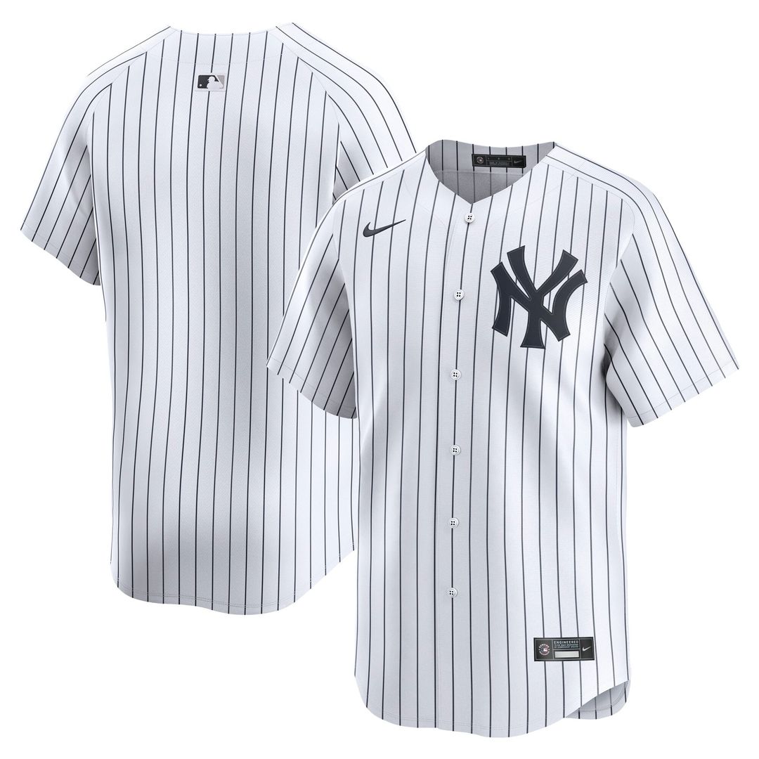 New York Yankees Nike White Authentic MLB baseball jersey