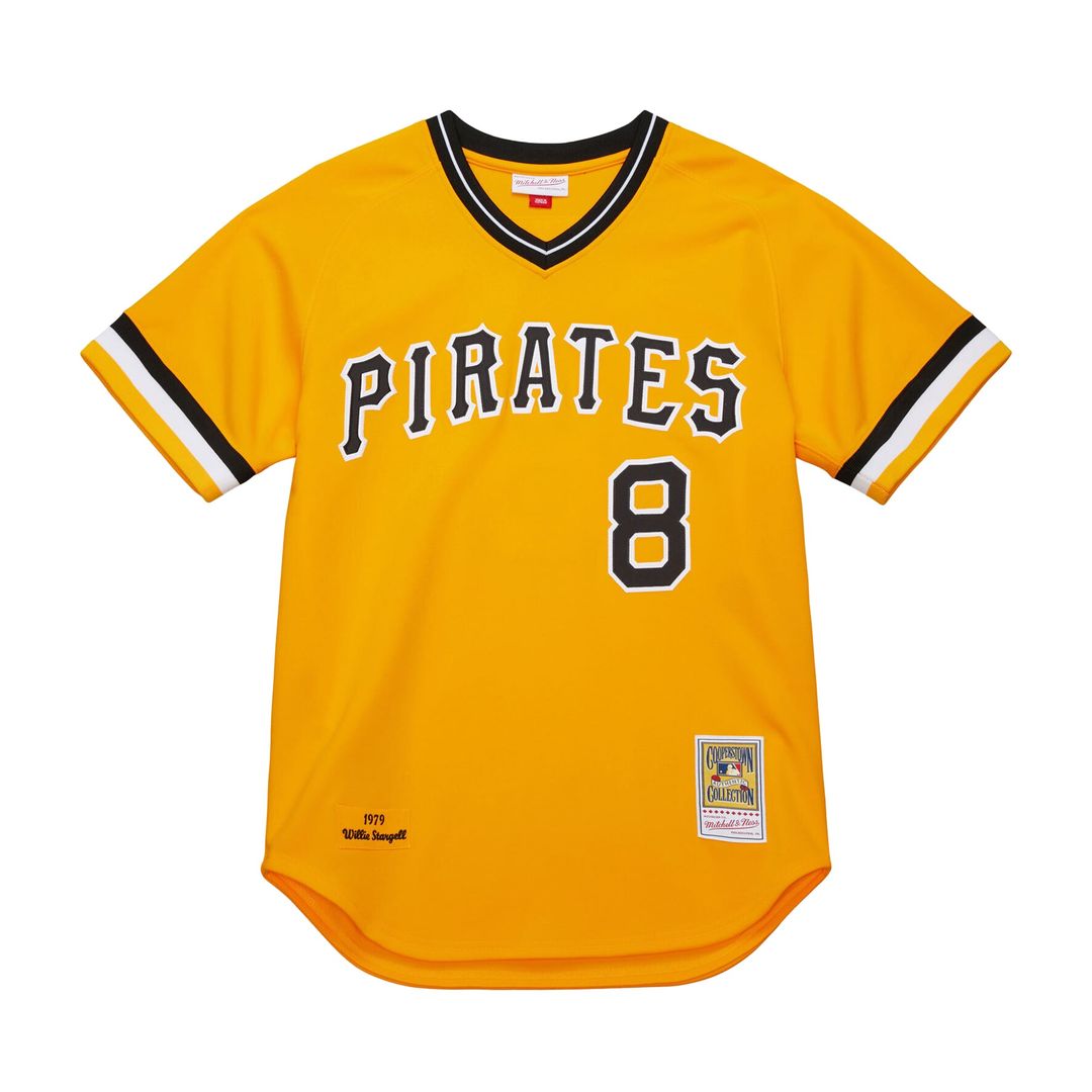 Pittsburgh Pirates Mitchell & Ness Gold Authentic Baseball Jersey