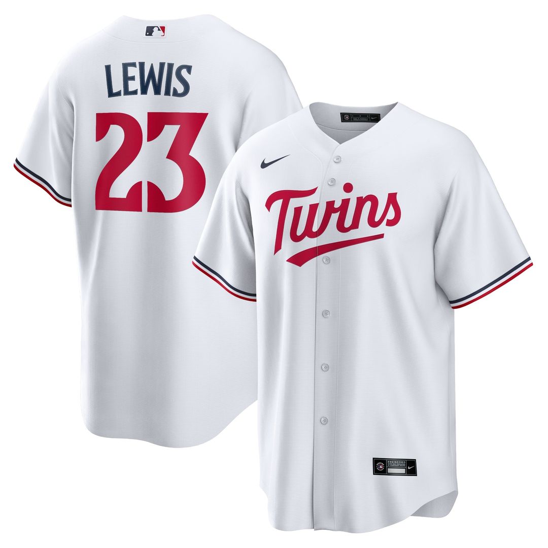 Minnesota Twins Nike White Replica MLB baseball jersey