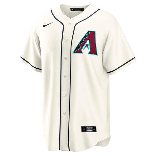 Arizona Diamondbacks Nike Cream Replica Baseball Jersey