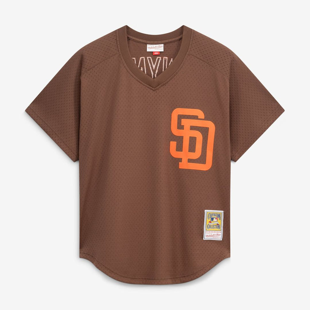 San Diego Padres Mitchell & Ness Brown Authentic Baseball Jersey