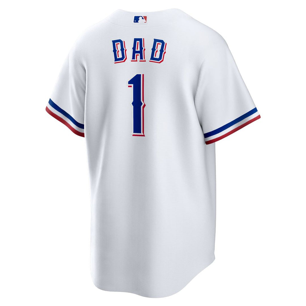 Texas Rangers Nike White Replica Baseball Jersey