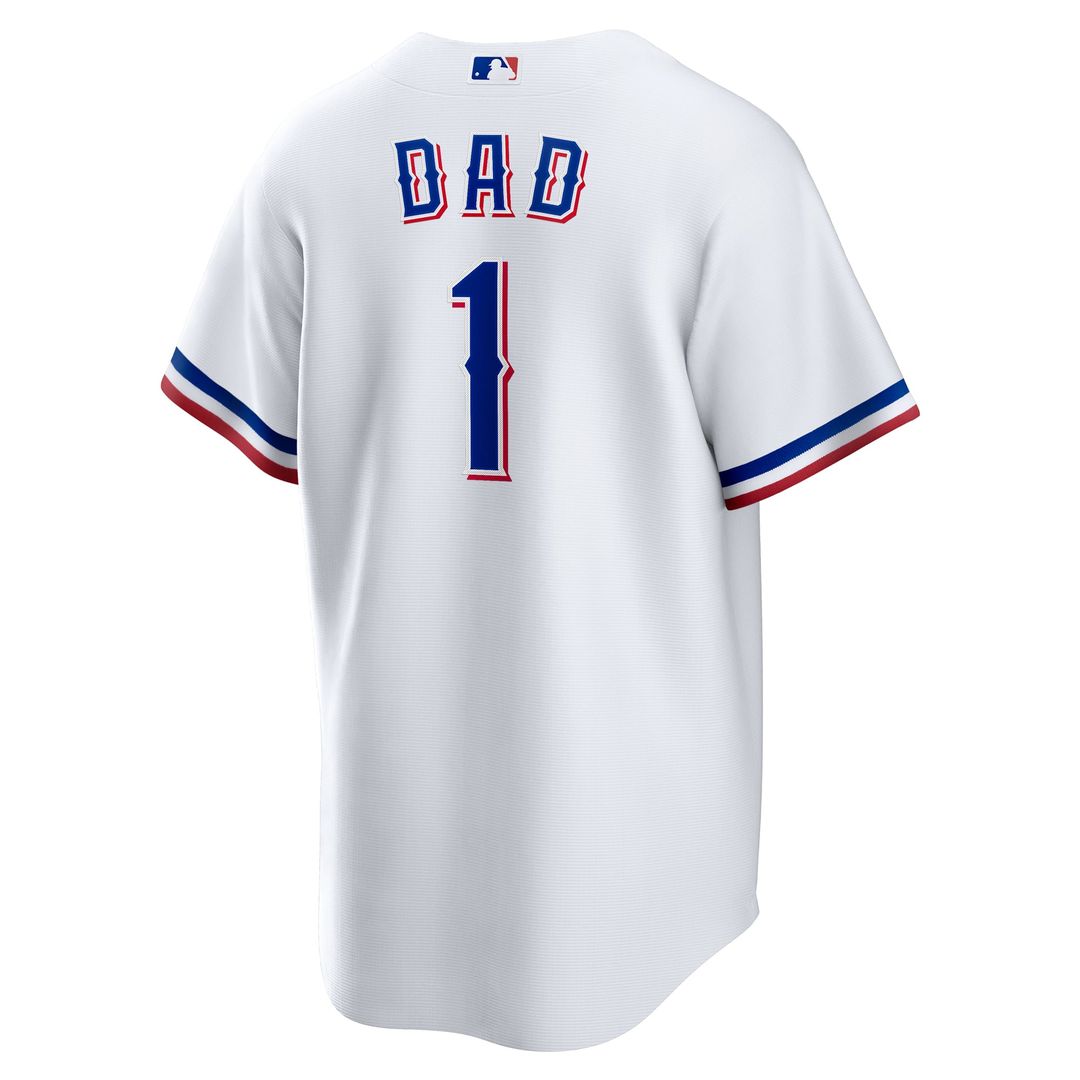 Texas Rangers Nike White Replica Baseball Jersey