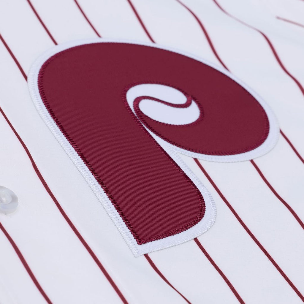 Philadelphia Phillies Mitchell & Ness White Authentic Baseball Jersey
