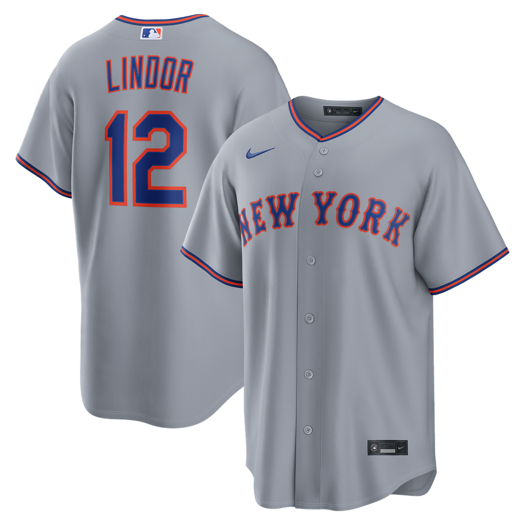 New York Mets Nike Gray Replica Baseball Jersey