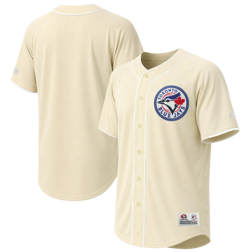 Toronto Blue Jays Stitches Blue Authentic MLB baseball jersey
