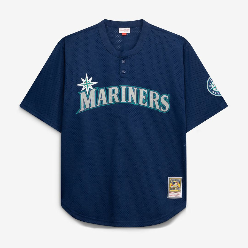 Seattle Mariners Mitchell & Ness Royal Authentic Baseball Jersey