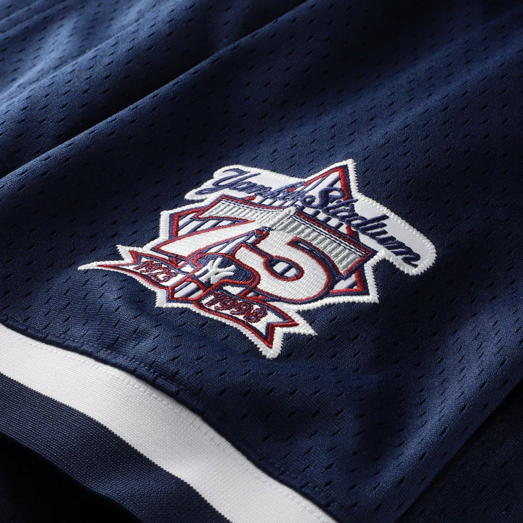 New York Yankees Mitchell & Ness Navy Baseball Jersey