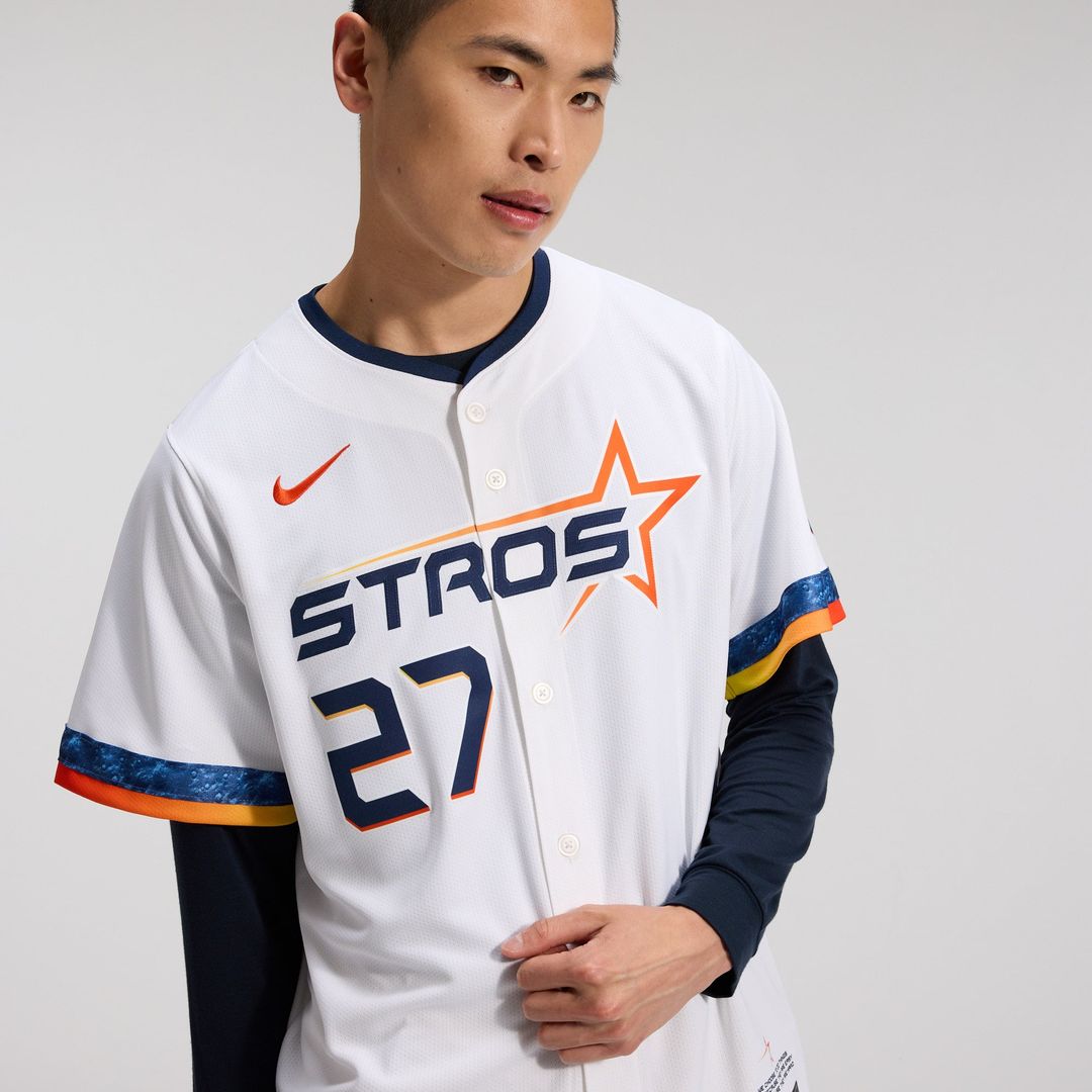 Houston Astros Nike White Baseball Jersey