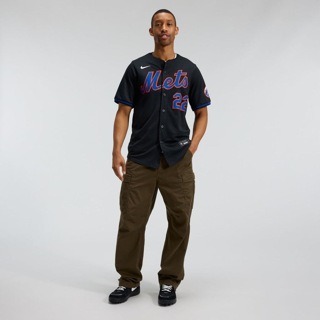 New York Mets Nike Black Authentic Baseball Jersey
