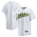 Athletics Nike White Replica MLB baseball jersey