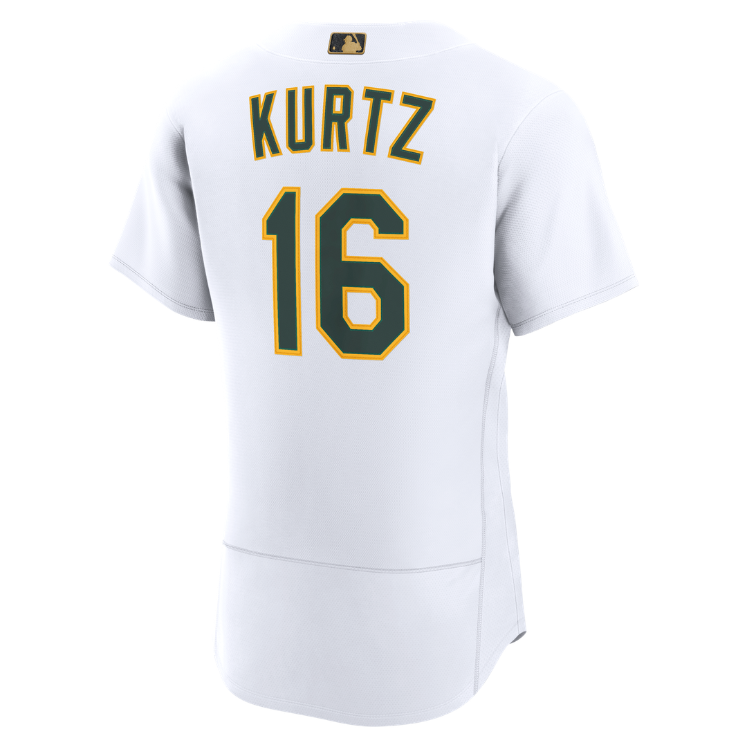 Athletics Nike White Authentic Baseball Jersey