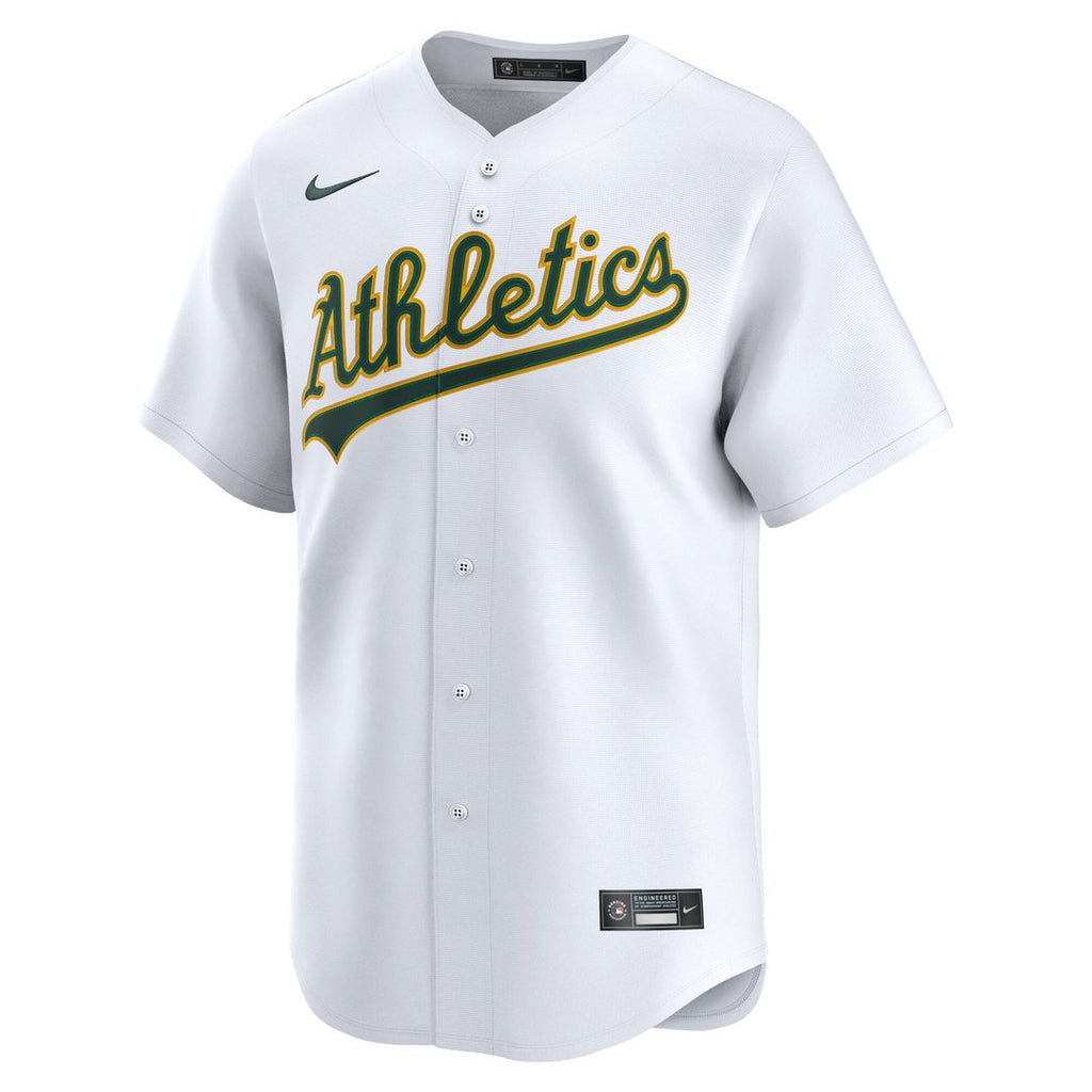 Athletics Nike White Replica Baseball Jersey