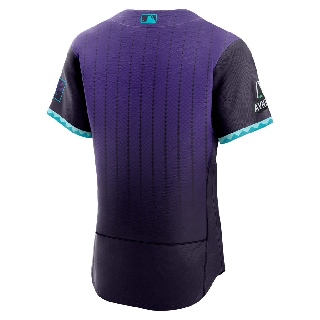 Arizona Diamondbacks Nike Purple Authentic Baseball Jersey