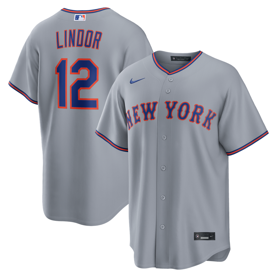 New York Mets Nike Gray Replica MLB baseball jersey