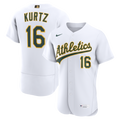 Athletics Nike White Authentic MLB baseball jersey
