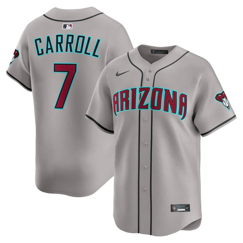 Arizona Diamondbacks Nike Gray Authentic MLB baseball jersey