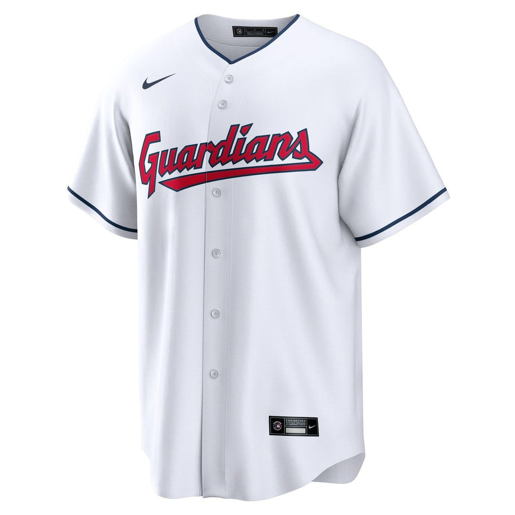 Cleveland Guardians Nike White Replica Baseball Jersey
