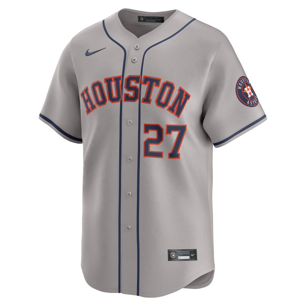 Houston Astros Nike Gray Authentic Baseball Jersey