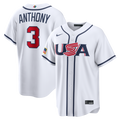 USA Baseball Nike White MLB baseball jersey