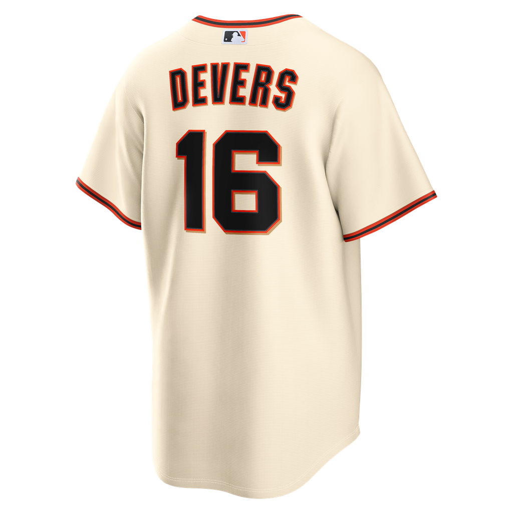 San Francisco Giants Nike Cream Replica Baseball Jersey