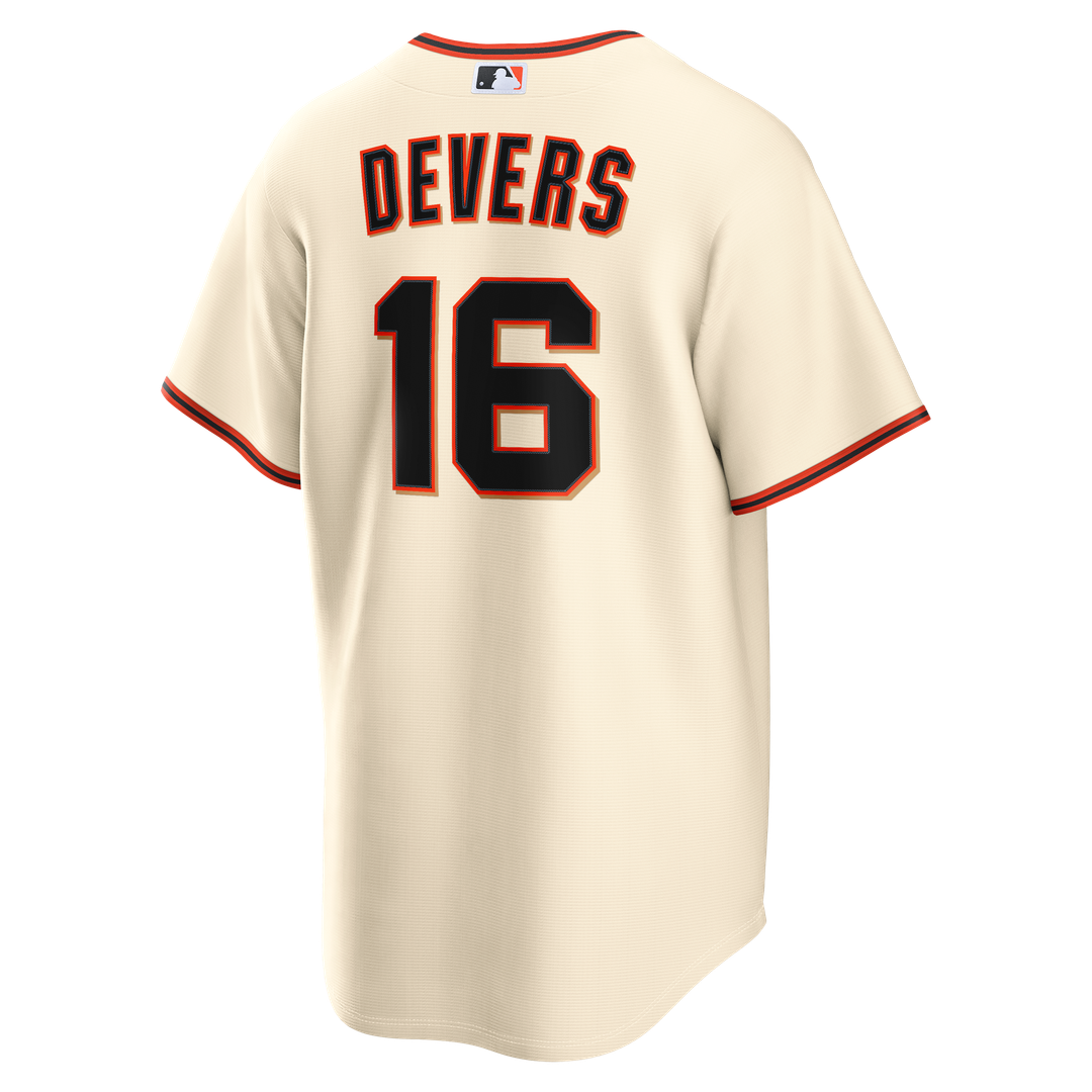 San Francisco Giants Nike Cream Replica Baseball Jersey