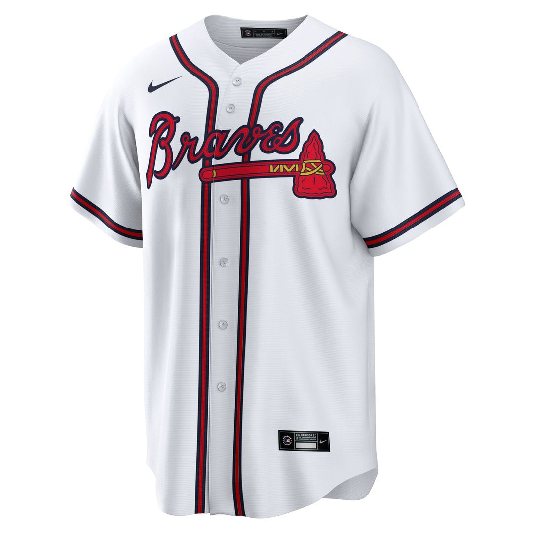 Atlanta Braves Nike White Replica Baseball Jersey
