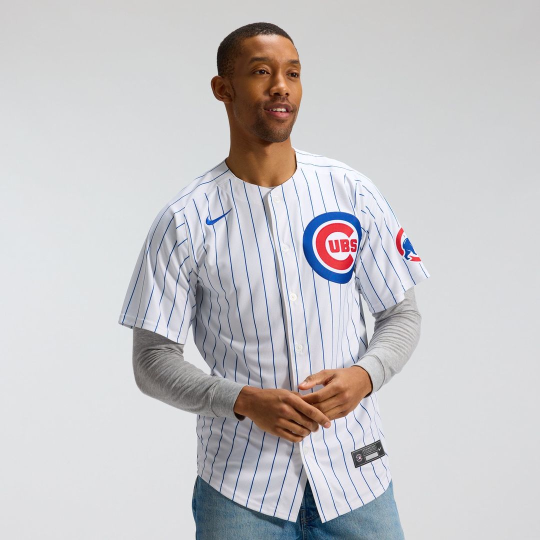 Chicago Cubs Nike White Baseball Jersey